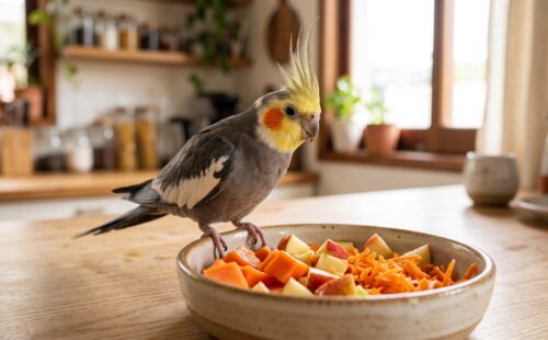 O Que Calopsita Pode Comer: Lista Completa de Frutas e Verduras Seguras